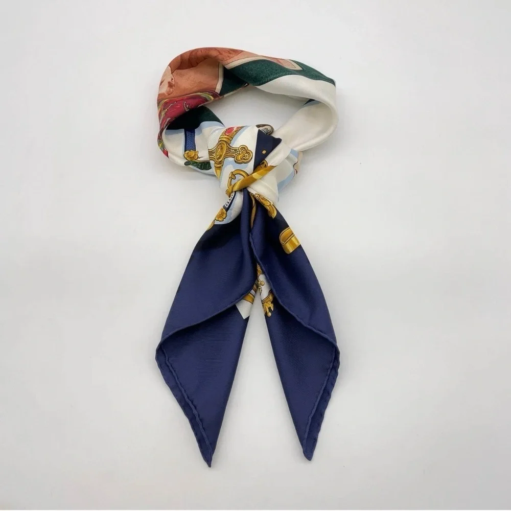 HERMES Vintage Rare Iconic Collectible Carre 90 “Memoire d’Hermes” Silk Scarf